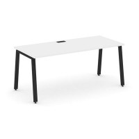 Style Project Direct SN-6A.SR-016.M (Белый/металл Черный) Стол письменный