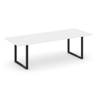 Style Project Direct SN-6O.SPRG-258.3 (Белый/металл Черный) Стол переговорный