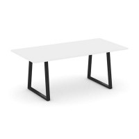 Style Project Direct SN-6T1.SPRG-198.3 (Белый/металл Черный) Стол переговорный