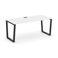 Style Project Direct SN-6T2.SR-023.M (Белый/металл Черный) Стол письменный