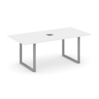 Style Project Direct SN-6O.SPRG-198 (Белый/металл Серый) Стол переговорный