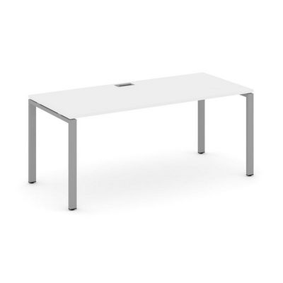 Style Project Direct SN-6P.SR-016.M (Белый/металл Серый) Стол письменный