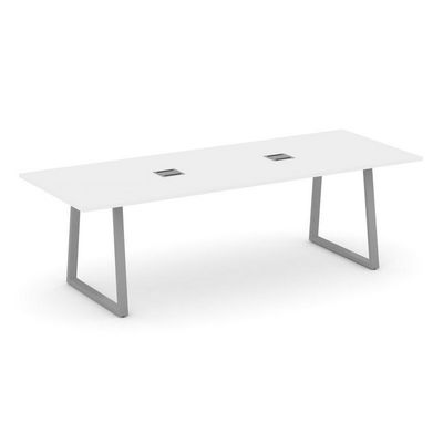 Style Project Direct SN-6T1.SPRG-258 (Белый/металл Серый) Стол переговорный