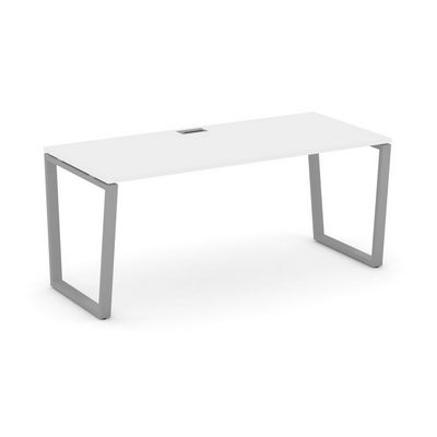 Style Project Direct SN-6T2.SR-023.M (Белый/металл Серый) Стол письменный