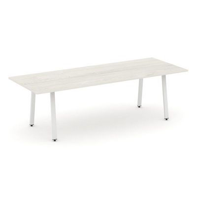 Style Project Direct SN-6A.SPRG-258.3 (Дуб наварра/металл Белый) Стол переговорный