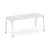 Style Project Direct SN-6A.SR-025.M (Дуб наварра/металл Белый) Стол письменный