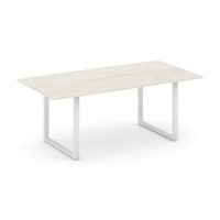 Style Project Direct SN-6O.SPRG-198.3 (Дуб наварра/металл Белый) Стол переговорный