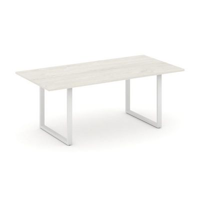 Style Project Direct SN-6O.SPRG-198.3 (Дуб наварра/металл Белый) Стол переговорный