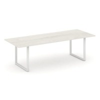 Style Project Direct SN-6O.SPRG-258.3 (Дуб наварра/металл Белый) Стол переговорный