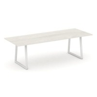 Style Project Direct SN-6T1.SPRG-258.3 (Дуб наварра/металл Белый) Стол переговорный