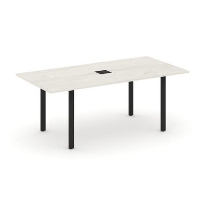 Style Project Direct SN-6P.SPRG-198 (Дуб наварра/металл Черный) Стол переговорный