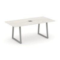 Style Project Direct SN-6T1.SPRG-198 (Дуб наварра/металл Серый) Стол переговорный