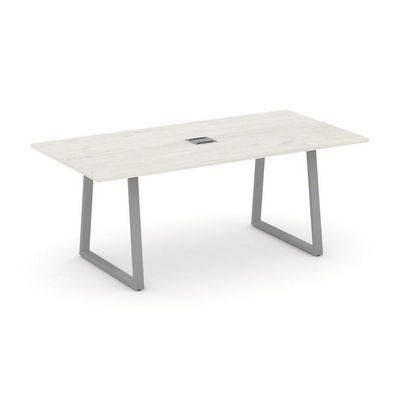 Style Project Direct SN-6T1.SPRG-198 (Дуб наварра/металл Серый) Стол переговорный