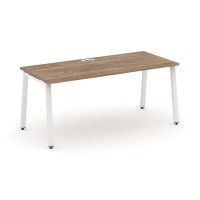 Style Project Direct SN-6A.SR-023.M (Дуб табак/металл Белый) Стол письменный