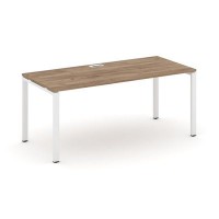 Style Project Direct SN-6P.SR-023.M (Дуб табак/металл Белый) Стол письменный