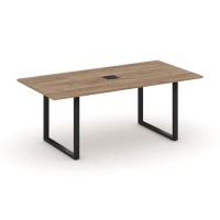 Style Project Direct SN-6O.SPRG-198 (Дуб табак/металл Черный) Стол переговорный