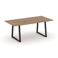 Style Project Direct SN-6T1.SPRG-198.3 (Дуб табак/металл Черный) Стол переговорный