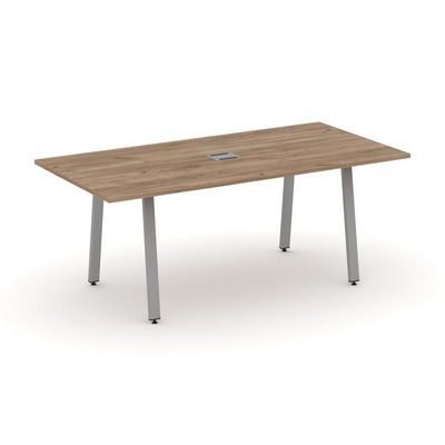 Style Project Direct SN-6A.SPRG-198 (Дуб табак/металл Серый) Стол переговорный