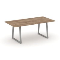 Style Project Direct SN-6T1.SPRG-198.3 (Дуб табак/металл Серый) Стол переговорный