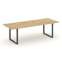 Style Project Direct SN-6O.SPRG-258.3 (Тиквуд светлый/металл Антрацит) Стол переговорный