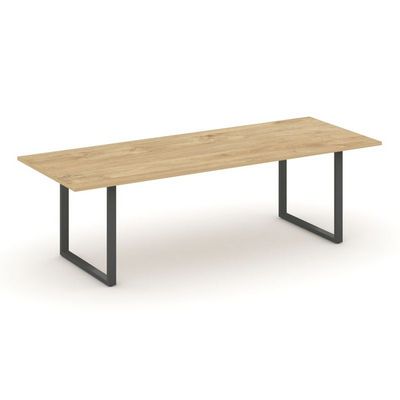 Style Project Direct SN-6O.SPRG-258.3 (Тиквуд светлый/металл Антрацит) Стол переговорный