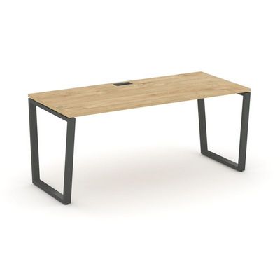 Style Project Direct SN-6T2.SR-013.M (Тиквуд светлый/металл Антрацит) Стол письменный