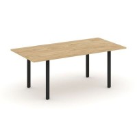 Style Project Direct SN-6P.SPRG-198.3 (Тиквуд светлый/металл Черный) Стол переговорный