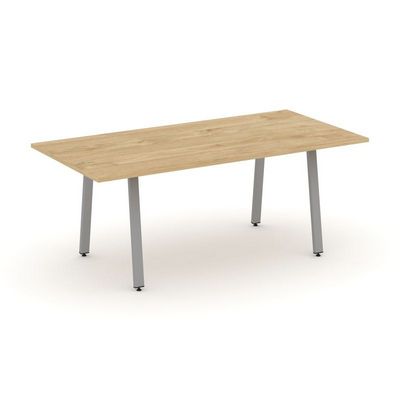 Style Project Direct SN-6A.SPRG-198.3 (Тиквуд светлый/металл Серый) Стол переговорный