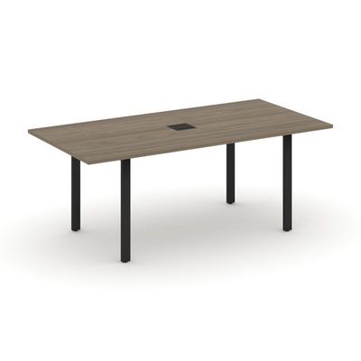 Style Project Direct SN-6P.SPRG-198 (Вяз благородный/металл Черный) Стол переговорный