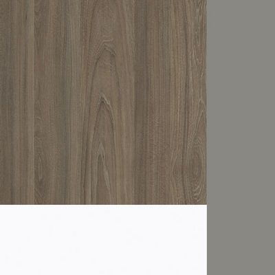 Style Project Direct SN-6A.SRG-013.M(L) (Вяз благородный/Белый/металл Серый) Стол письменный с греденцией левой