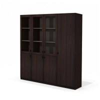 Сидней Sd-64N (Вишня ойра) Комбинированный шкаф с гардеробом