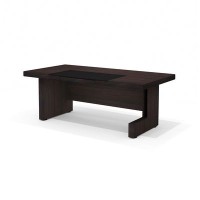 Сидней Sd-200.1N R (Вишня ойра) Стол руководителя с опорой для установки тумбы, правый