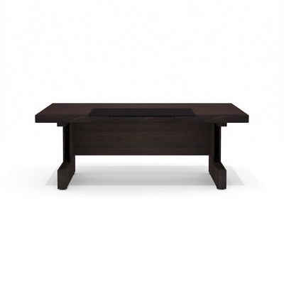 Сидней Sd-200.2N (Вишня ойра) Стол руководителя с опорами для установки тумб