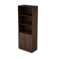 Taim Max 4Ш.005.2 (Брауни) Шкаф стеллаж высокий полузакрытый