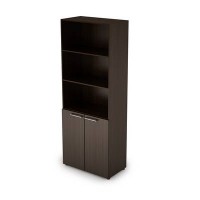 Taim Max 4Ш.005.2 (Венге) Шкаф стеллаж высокий полузакрытый