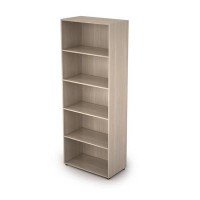 Taim Max 4Ш.005 (Шамони светлый) Шкаф стеллаж высокий