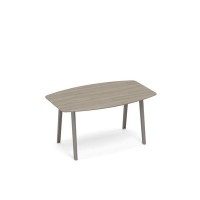 Тайм метал ТМ М1 141 ВЛ (Вяз либерти) Стол для переговоров фигурный METAL