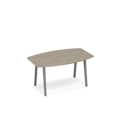 Тайм метал ТМ М1 141 ВЛ (Вяз либерти) Стол для переговоров фигурный METAL