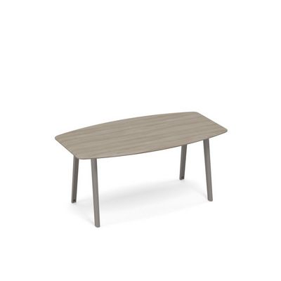 Тайм метал ТМ М1 142 ВЛ (Вяз либерти) Стол для переговоров фигурный METAL