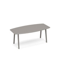 Тайм метал ТМ М1 143 МП (Мокко премиум) Стол для переговоров фигурный METAL