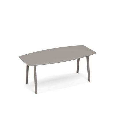 Тайм метал ТМ М1 143 МП (Мокко премиум) Стол для переговоров фигурный METAL