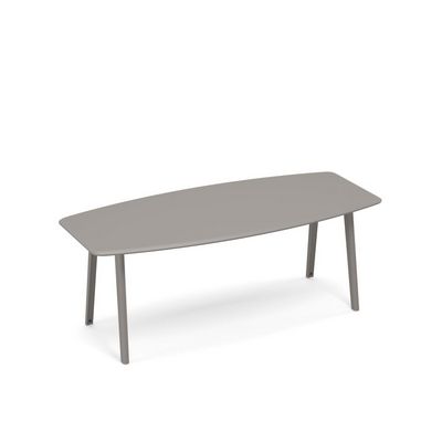 Тайм метал ТМ М1 144 МП (Мокко премиум) Стол для переговоров фигурный METAL