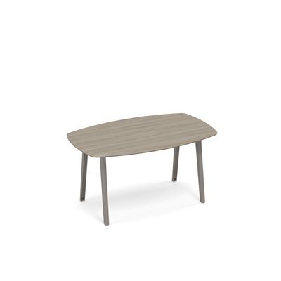 Тайм метал ТМ М1 145 ВЛ (Вяз либерти) Стол для переговоров овальный METAL