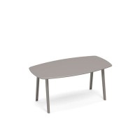 Тайм метал ТМ М1 146 МП (Мокко премиум) Стол для переговоров овальный METAL