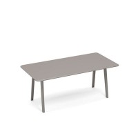 Тайм метал ТМ М1 151 МП (Мокко премиум) Стол для переговоров прямоугольный METAL