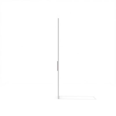 Time.S Ts-09.1 (Серебристый матовый) Дверь высокая стеклянная, универсальная