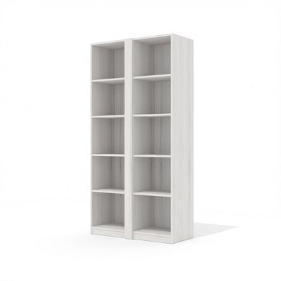 Time.S Ts-40 (Дуб эльза) Стеллаж, два отделения с ЛДСП полками