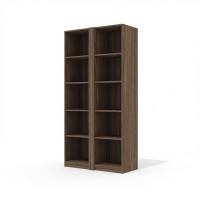 Time.S Ts-40 (Палдао) Стеллаж, два отделения с ЛДСП полками