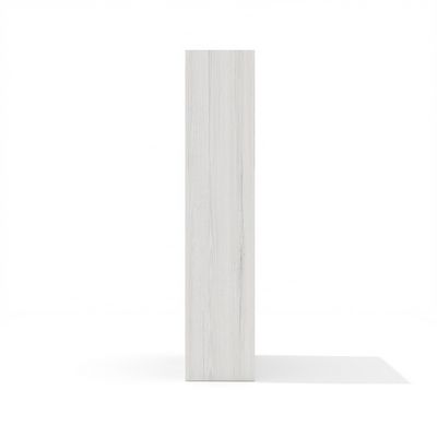 Time.S Ts-44 (Дуб эльза) Стеллаж, два отделения со стеклянными полками 
и вертикальной подсветкой