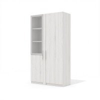 Time.S Ts-48+Ts-7.1+Ts-08.2 (Дуб эльза) Шкаф для одежды со стеклянными и ЛДСП фасадами